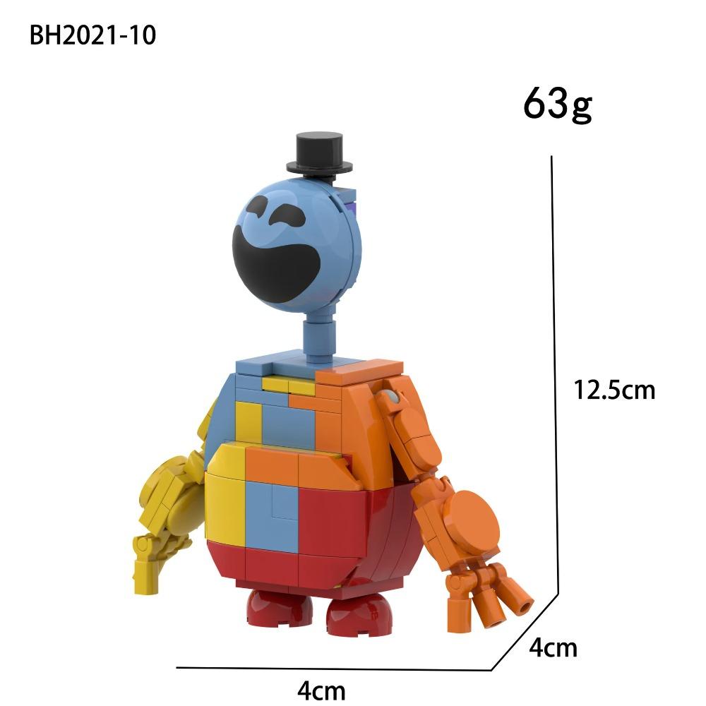 Smiling Critters Nightmare Critters 4 Action Figure Dolls Building Blocks Set Horror Game Poppi Construction Toy Kids Birthday