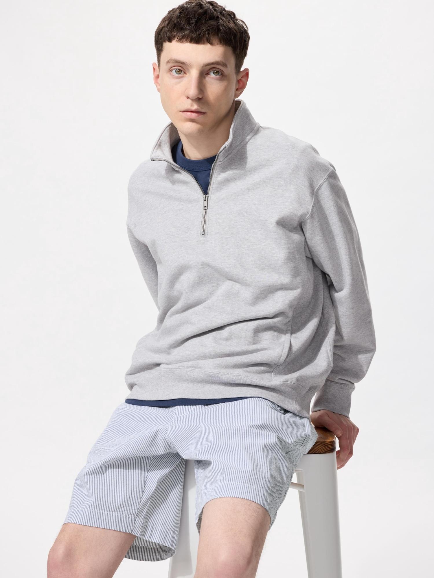 

UNIQLO JAPAN Легкие эластичные шорты из жатого хлопка 64 BLUE/XL