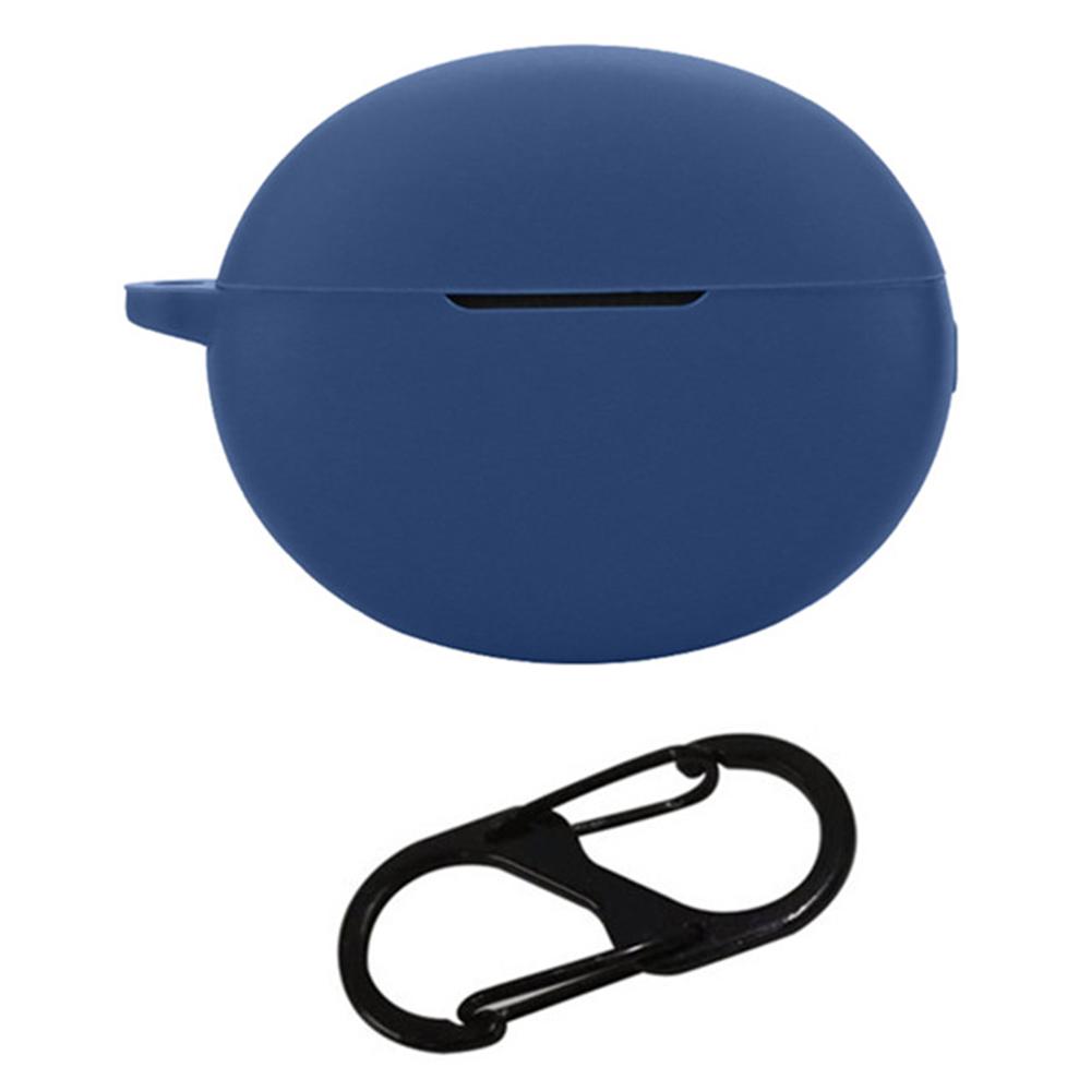 Für OnePlus Buds Pro 3 Bluetooth-kompatibles Kopfhöreretui Weiche Silikonhülle mit Anti-Lost-Schnalle