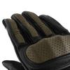Komine Motorcycle Gloves CE Protective Leather Medium GK-2173 Gloves, Olive,