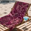 Paisley Charm Compact Travel Beach Towel Super Absorbent Sand Resistant, Microfiber for Swimming Camping Yoga