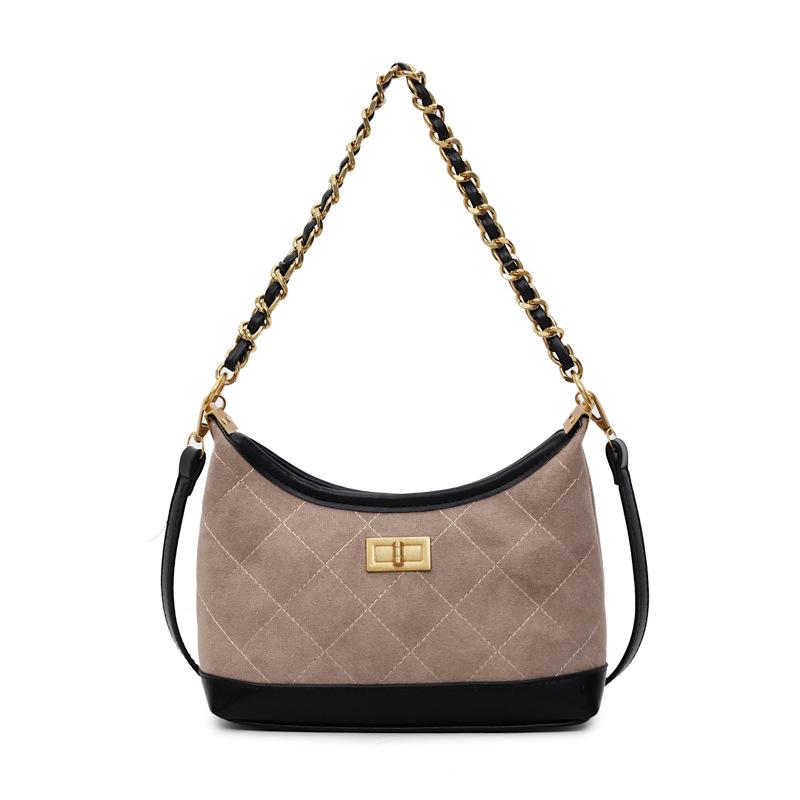 Bag Women's Autumn New Fashion Diamond Chain Underarm Bag Niche Shoulder Messenger Bag