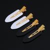 4 Pcs Seamless No Crease Barrettes Makeup Clip No Bend Hair Clip Professional Salon Styling Fixed Hairpin Woman Man Hairdressing