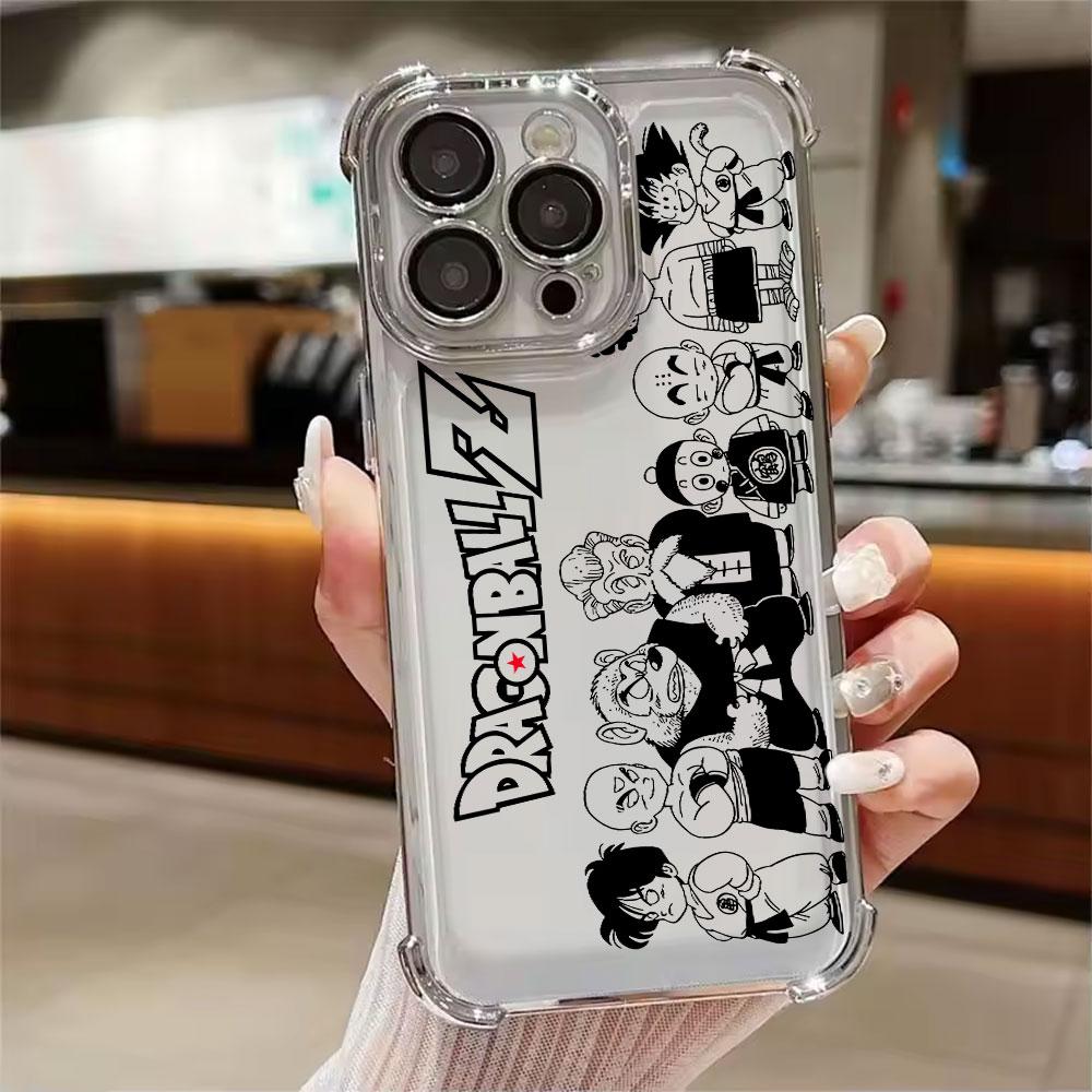 

Son Goku Dragons Ball Art Phone Case For Xiaomi 15T 14T 13 Pro 15 F8 Ultra Poco X7 F7 Pro 5G X5 X6 F5 M7 Shockproof Clear Cover POCO F7 5G