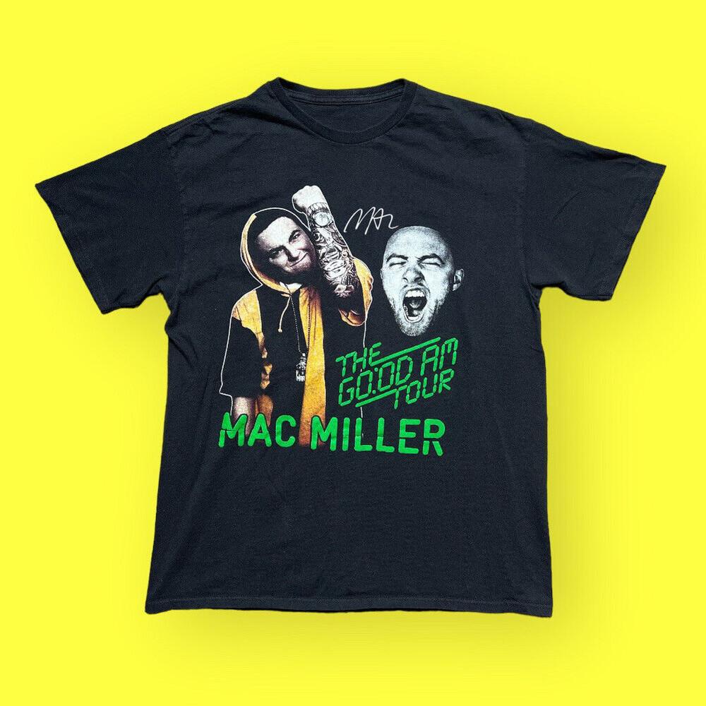 

Mac Miller The Good AM Tour Футболка Kid из родного города Питтсбурга Полный размер MK231 2XL