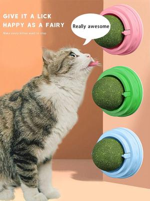 Kattenkruid Speelset Draaiend Kan Worden Gelijmd Op Zelf-hi Worm Gal Vrucht Hout Tiantian Kat Snoep Plagen Kat Stok Kattenspeelgoed Speelgoed