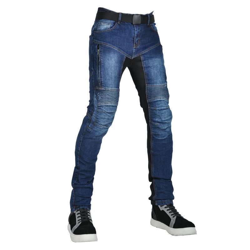 New Product Motorcycle Jeans Men's Kevlar Anti-Tear Summer Mesh Breathable Motorcycle Riding Anti-Fall Pants