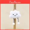 Niedlicher Weißer Wolken Schlüsselanhänger Cartoon Mädchen Rucksack Dekorative Anhänger Puppe Geschenk