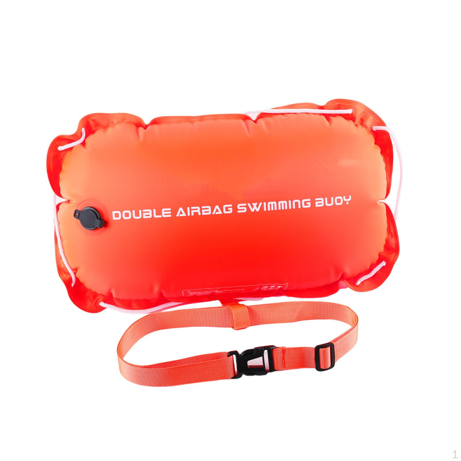 

Плавательный круг, с регулируемым поясом, спасательный круг, надувной мешок для плавания, для использования на открытом воздухе оранжевый
