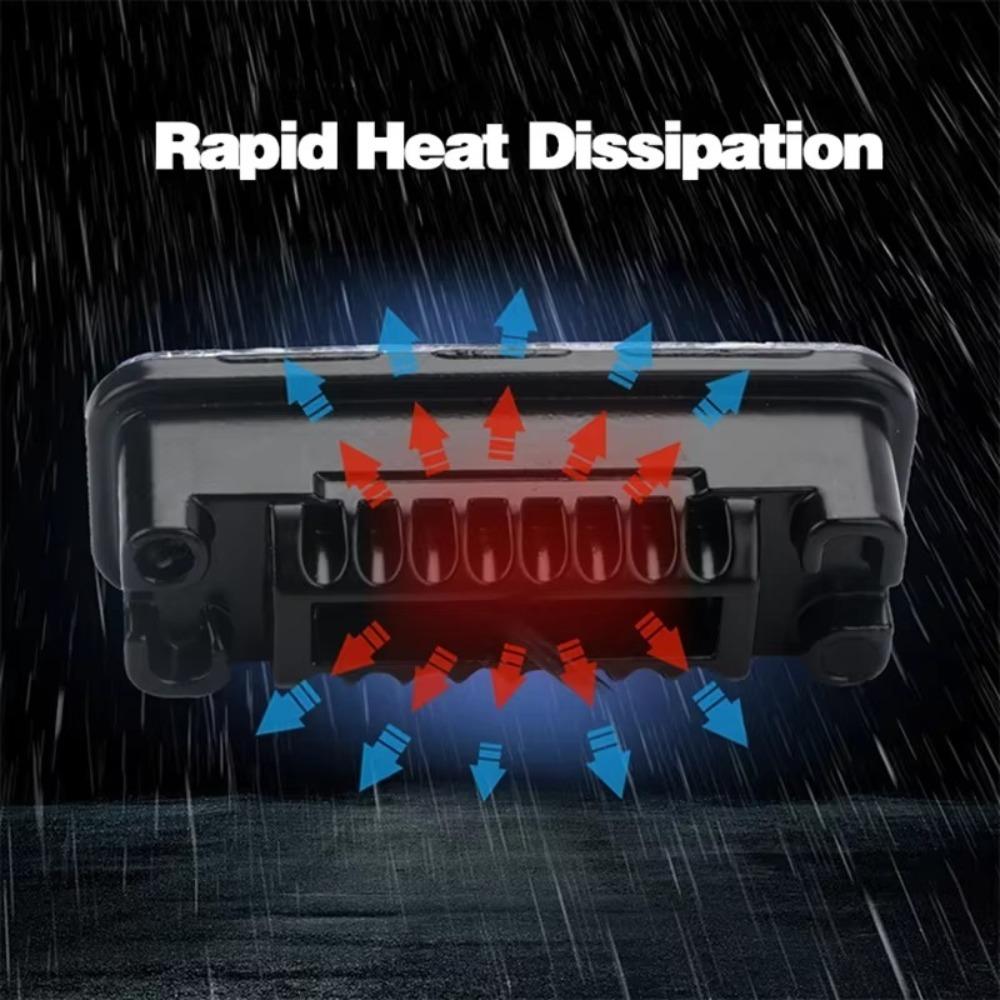 3 LED Daytime Running Light Waterproof IP67 Car Motorcycle DRL Constant/Flash
