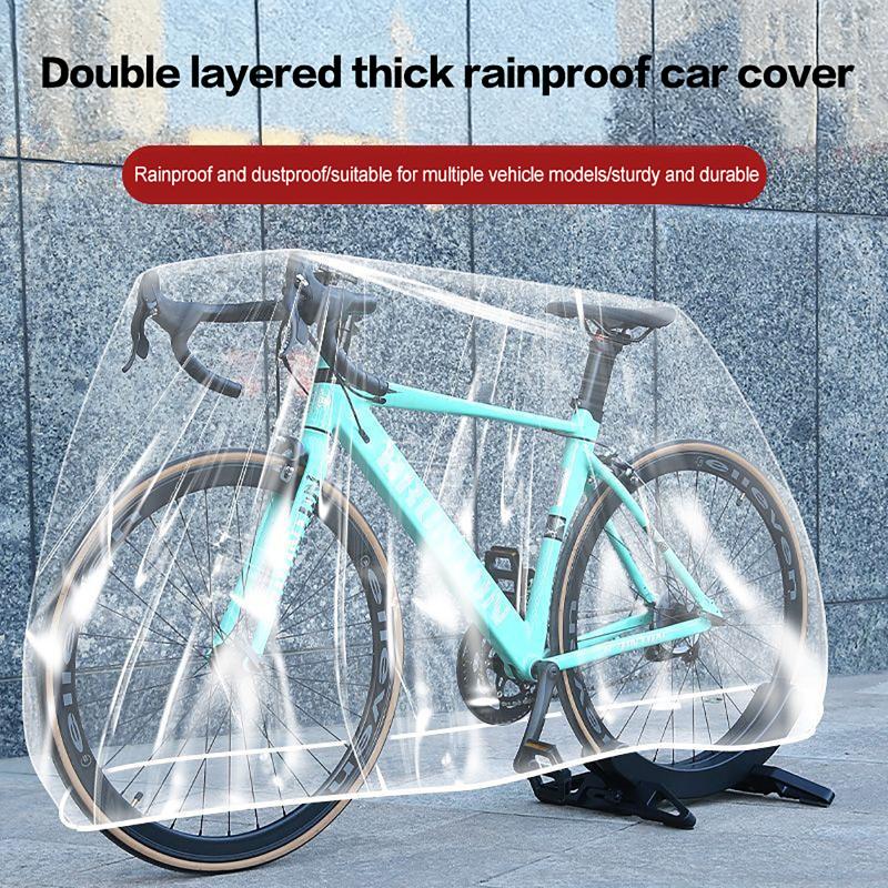 1PCS Thickened Bicycle Gear Waterproof Raincover Bike Motorcycle Cover Outdoor Sunscreen Cover Bicycle Case Cover Dust Cover
