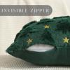 2Pcs Christmas Tree Pillow Covers Square Cushion Cover 18X18 Inch Christmas Decorations Pillowcases for Winter Home Decorations