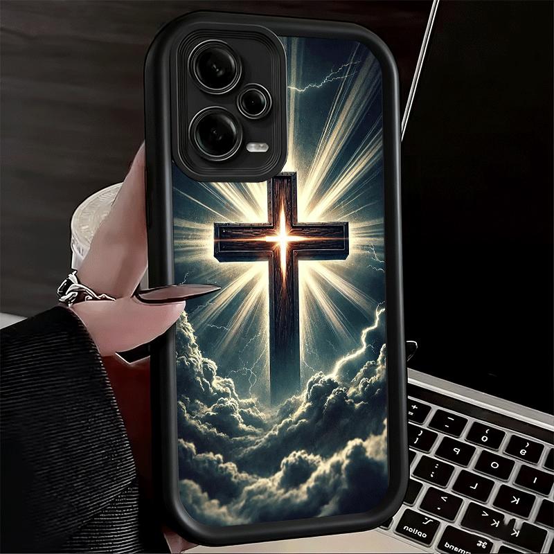 

Phone Case for Xiaomi Redmi Note 15 14 13 Pro Plus God Jesus Pray Cross Bible Shell 12S 11 11S 11T 5G 14S Soft Silicone Funda Redmi Note 13 5G