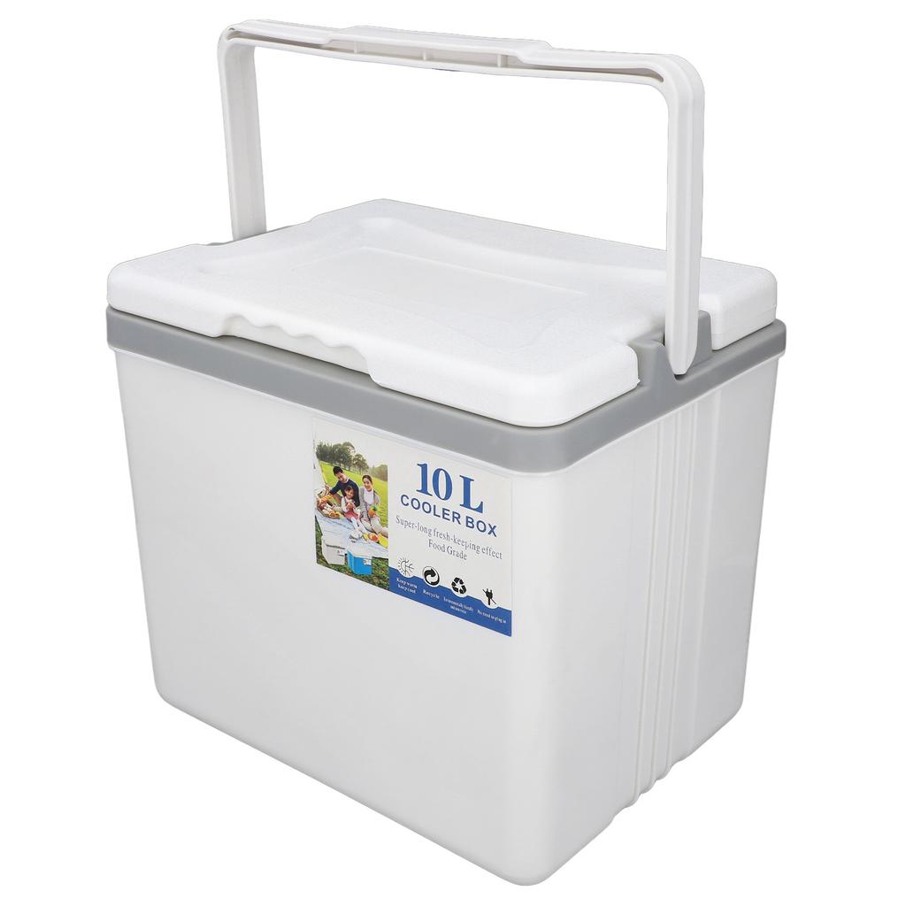 Cooler Box 10L   Highly Efficient with Handle Insulated Cooler for Camping Picnic Fishing Commercial Use