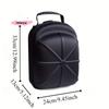 M-1pc Portable Baseball Hat Travel Bag Baseball Cap Travel Case Storage Carrier Box Display Bag Eva Baseball Cap Carrying Bag