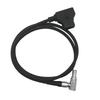 D Tap to 2B 8 Pin Right Angle Female Power Cable for  Amira Camera Battery Conversion Cable Accessories 60cm