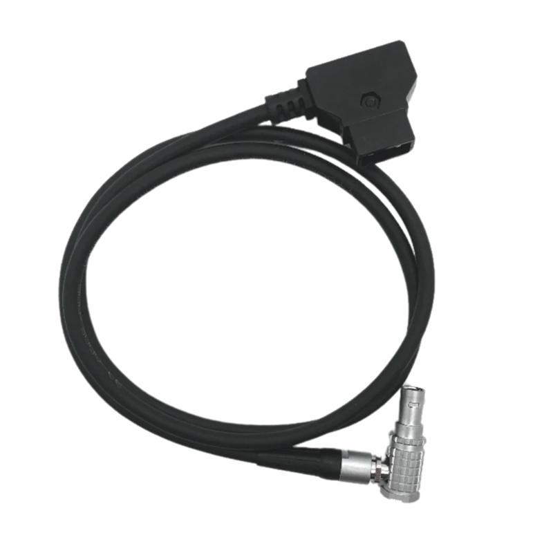 D Tap to 2B 8 Pin Right Angle Female Power Cable for  Amira Camera Battery Conversion Cable Accessories 60cm
