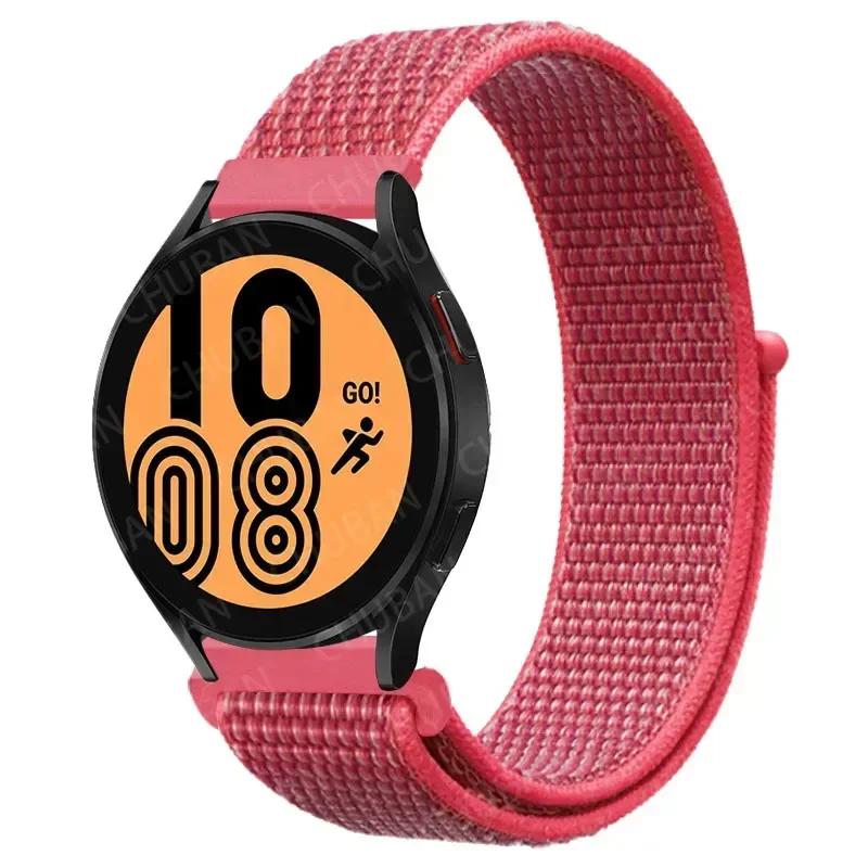 

20mm/22mm Nylon loop For Samsung Galaxy watch 7/6/4/Classic/3/5/pro/Active 2 Sport breathable Band huawei watch GT 4-3-2e strap 20 mm watch band