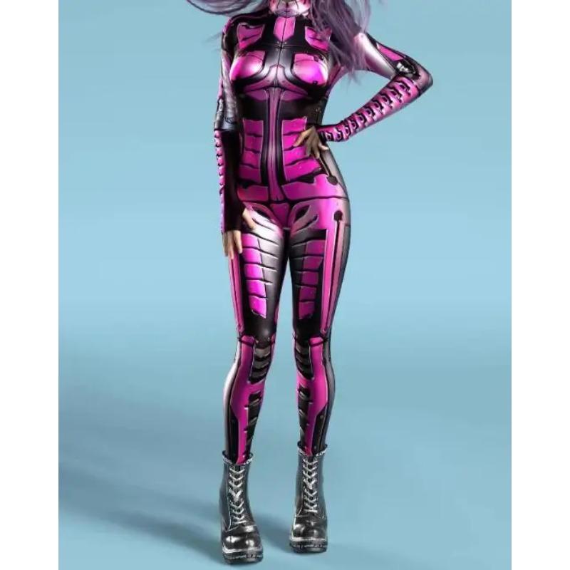 

Кибер-панк Фантом Механический Броня Комбинезон Косплей Костюм Зентаи Костюм Стимпанк Вечерние Шоу Боди для выступлений Kids XL