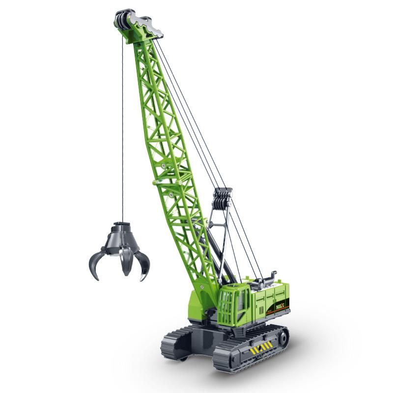 

Simulation Foldable Crawler Crane, Inertial Engineering Crane Model, Boy Toy Construction Vehicle