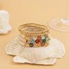 BohemiaColorful Acrylic Hand Beaded Bracelet Women Elegant Temperament Wedding Banquet Jewelry Accessories