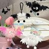 Style Korean Jinnew Plush Key Chain With Angel Demon Design For Decor Bag