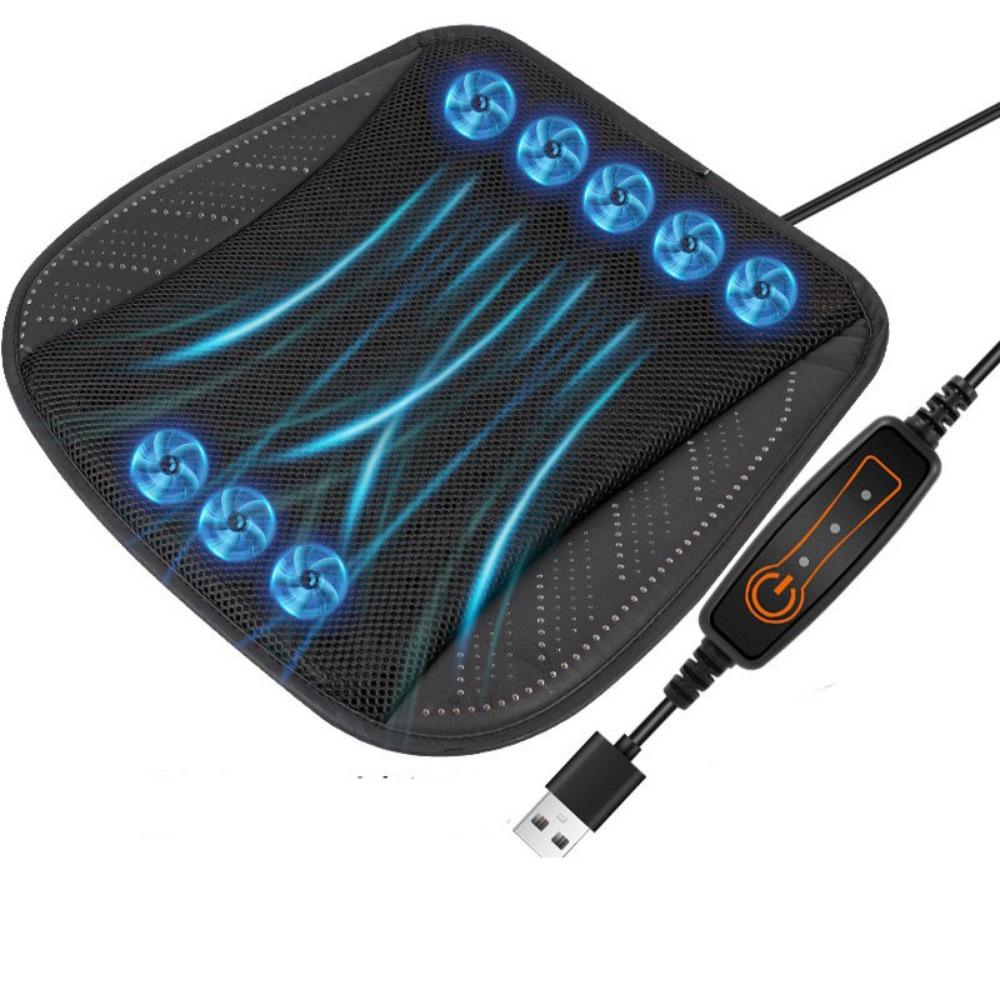Fast Blowing USB Fan Blowing Seat Cushion Car Ventilated Seat Cushion Office Chairs