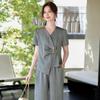 Elegant Women's Summer Two-Piece Set