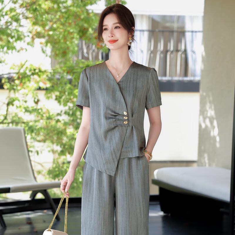 Elegant Women's Summer Two-Piece Set