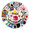 50Pcs Bowling Ball Stickers Various Lovely PVC Adhesive Removable Ball Decals DIY Decoration Waterproof Scrapbook Luggage Water Cup Sports Graffiti