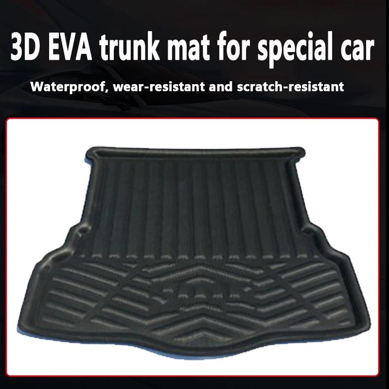 Car Trunk Floor Mat for Ford Mondeo MK5 Accessories 2013~ Fusion Liner Trunk Waterproof Tray Carpet Storage EVA Pad Material