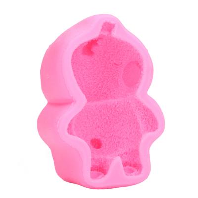 Silicone Mould Exquisite DIY Little Bear Silicone Cake Fondant Chocolate Mold Baking Tools
