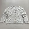 Women's V-Neck Cardigan: Minimalist Japanese Commuting Style, Long Sleeve Cotton Knitwear for Spring