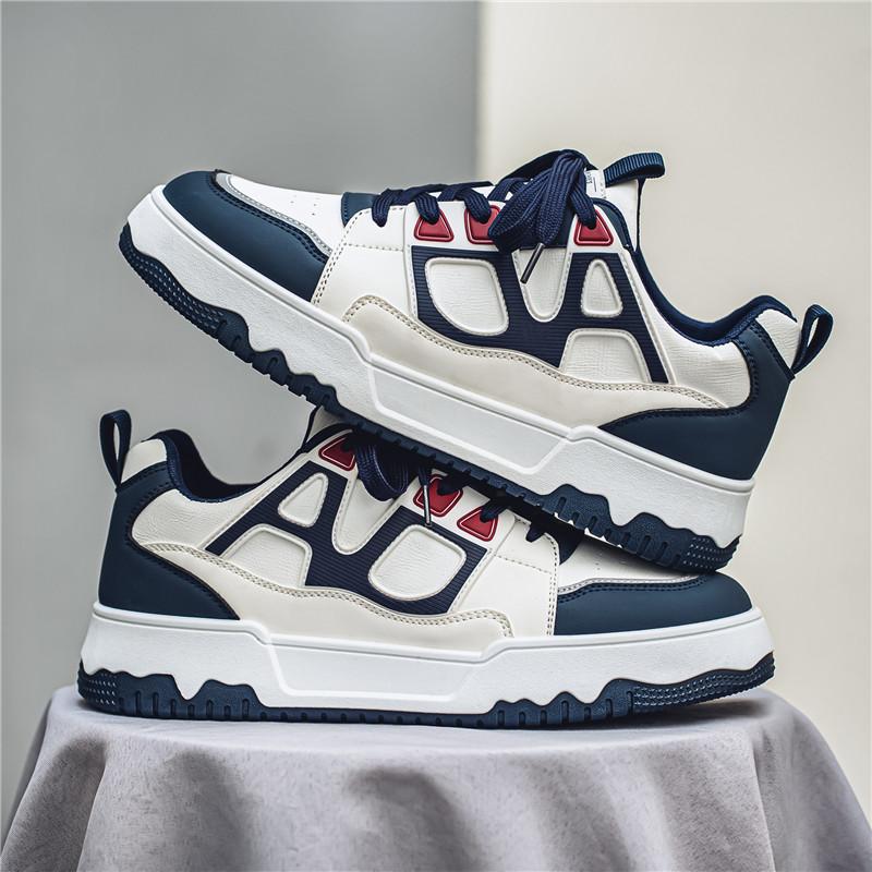 Męskie Casualowe Cztery Pory Roku Moda Studenci Wygodne Sneakersy Chłopcy Modne Miękka Podeszwa Oddychające Buty