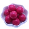 Online Sale Big 20mm Chunky Round Charm Colorful Red Acrylic Beads