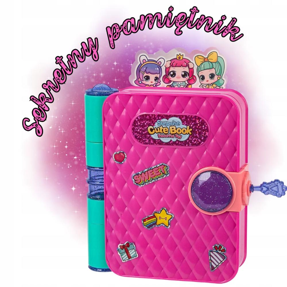 Sekretny Pamiętnik Z Niespodzainkami Na Kluczyk Schowki Szufladki Prezenty