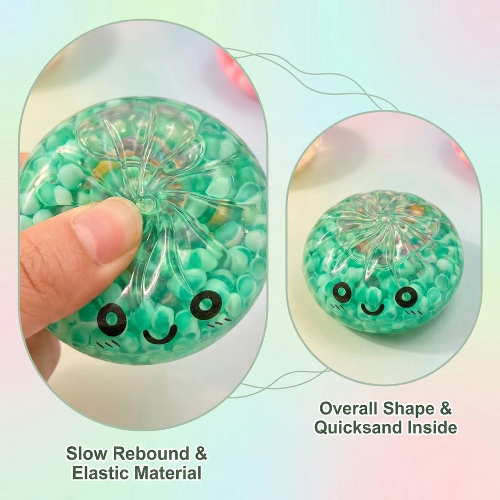 Realistic Giant Steamed Bun, A Toy With A Steamer, A Slow- Dough Ball Designed For Stress Relief.