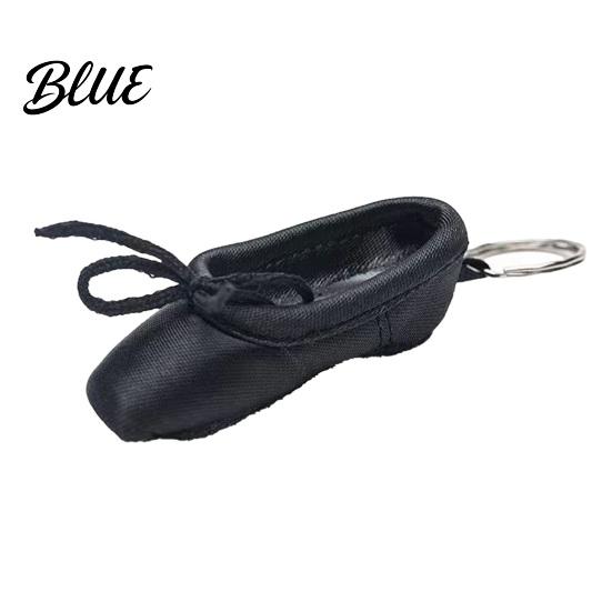 Ballerina Gift Keychain Pendant Handmade Mini Pointe Shoe Charm Ballet