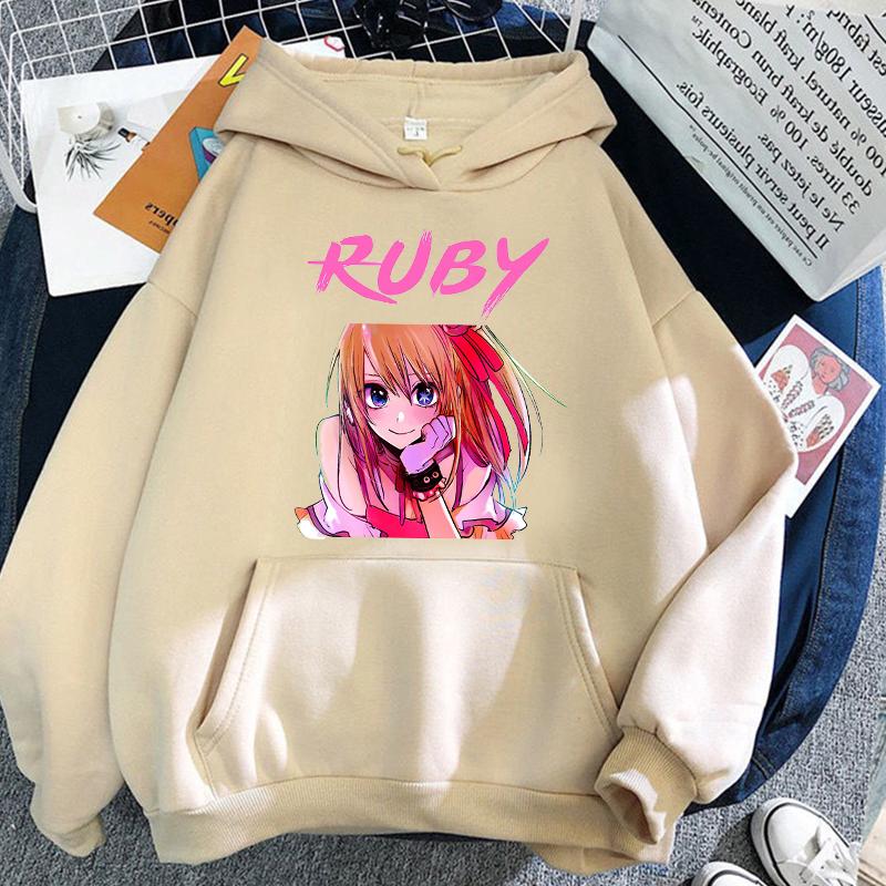 

2022 Unisex Anime Oshi no Ko Printed Hoodies Harajuku Hooded Causal Pullover Sweatshirt Hip Hop Tops Clothes Hip Hop Streetwear