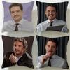 Populární herec Pedro Pascal Povlak na polštář Měkký a snadno pratelný Povlak na polštář – Univerzální pro pohovku, postel, cestování a kancelář