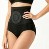 Women High Waisted Tummy Control Panties Honeycomb Design Breathable Butt Lifting Briefs Seamless Shapewear Underwear