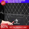 2026 Hot For Renault Hub Caps For Renault DACIA Logan Scenic Loguna Kadjar Twingo Car Interior Leather Storage Anti Dirt and Ant