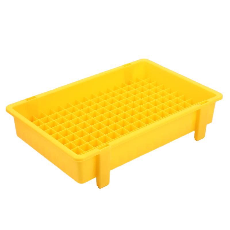 NEW 1PCS Thickened Plastic Lithium Battery Storage Box For 18650 Cells - Divided Transport And Turnover Tray