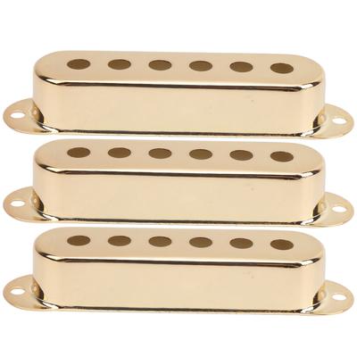 3Pcs Single Pickup Cover Brass 48mm 50mm 52mm Musical Instrument Accessories for ST SQ Electric Guitar