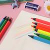 12 Color and 24 color fluorescent colored pencils