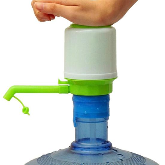 5 Gallon Bottled Drinking Water Hand Press Manual Pump Plastic Dispenser Tool