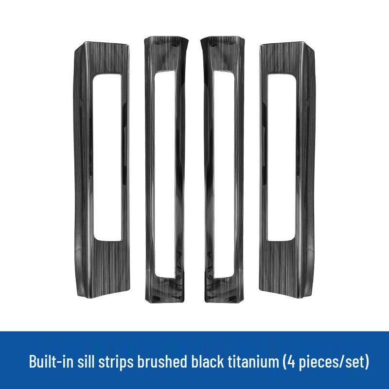 22-23 Land Cruiser LC300 Stainless Steel Door Sill Strips