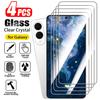 4pcs Tempered Glass For Samsung Galaxy S25 S24 Ultra S23 S22 S21 Plus S20 FE Full Cover Screen Protector For Galaxy A35 A36 A37 A54 A55 A56 A57 A17 5G