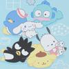 Sanrio Sanrio Characters x x Study 484814 Notebook, 17.8 0.3 25.2 cm, Kids' Stationery, Characters,