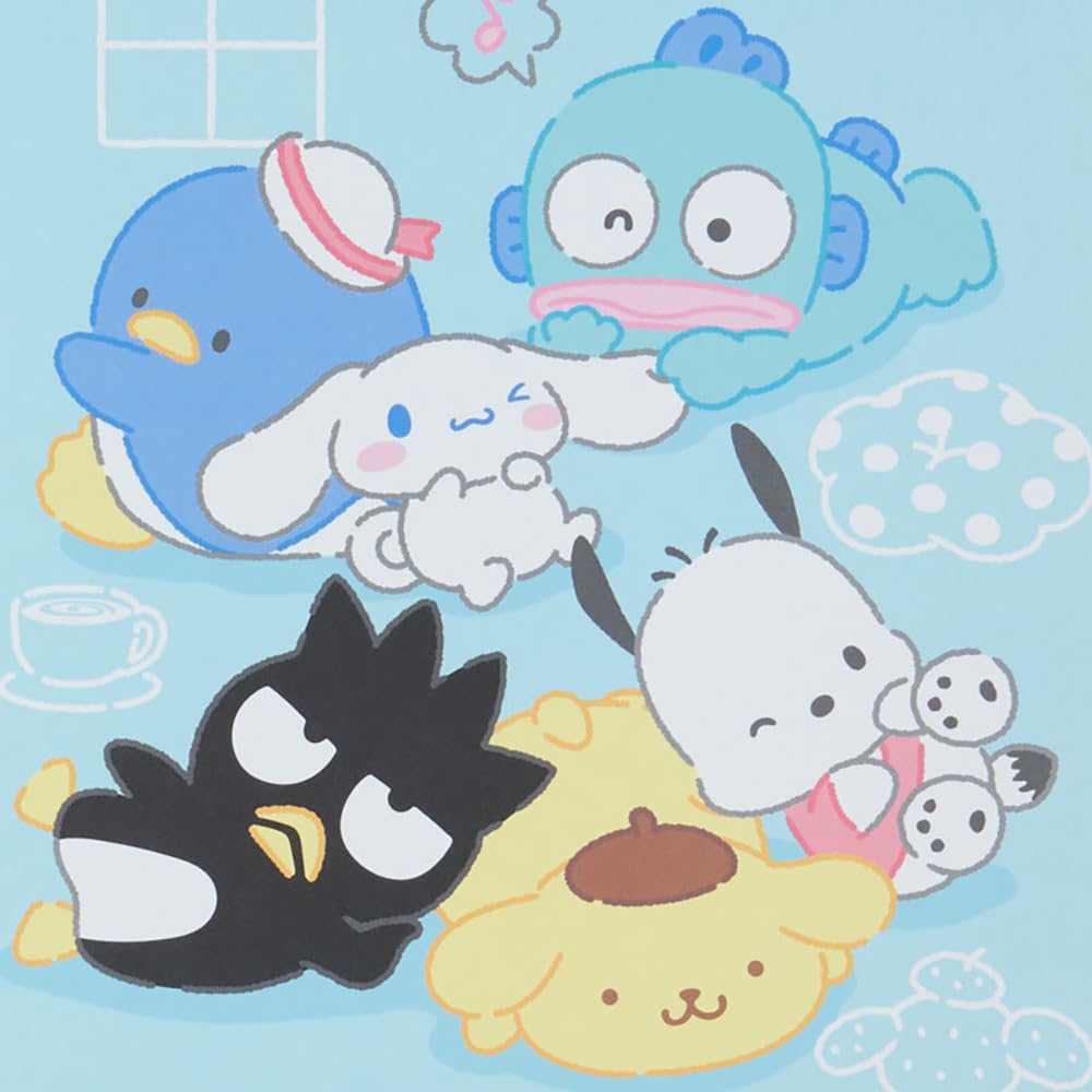 Sanrio Sanrio Characters x x Study 484814 Notebook, 17.8 0.3 25.2 cm, Kids' Stationery, Characters,